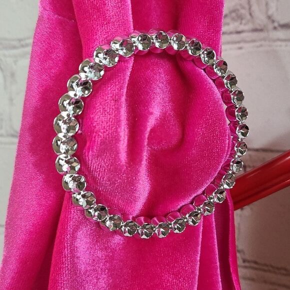 Dansco Hot Pink Zebra Dance Leotard Velour Plush Girls LC Large Belted Bodysuit - Picture 3 of 13